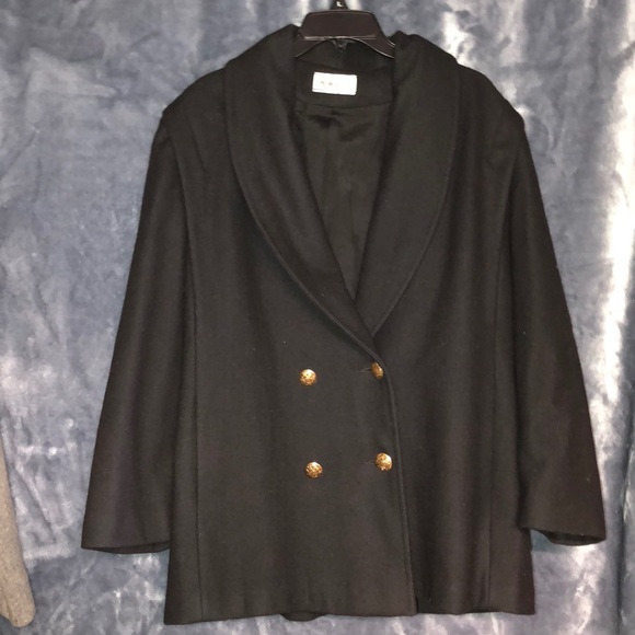 Vintage Jackets & Blazers - vintage wool coat